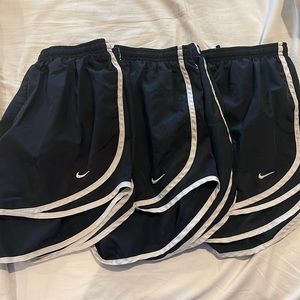 Lot of 3 EUC Large Nike Tempo shorts